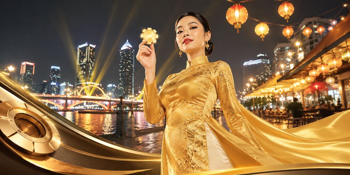 Người phụ nữ Việt Nam thực hiện thanh toán VND trên điện thoại tại Đà Nẵng