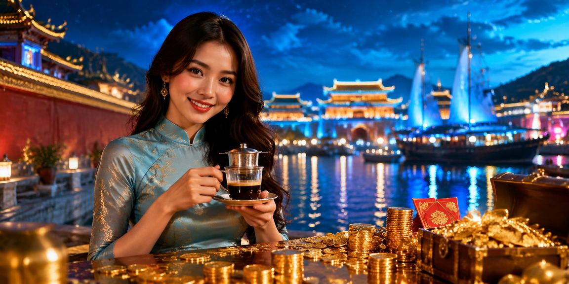 Cảnh sòng bạc và cá cược trực tuyến tại Việt Nam với giao diện an toàn
